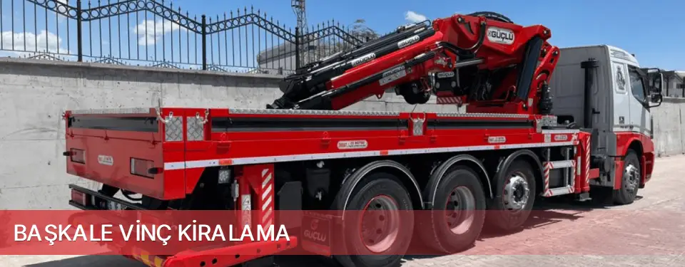 Başkale İlçemi Vinç Kiralama